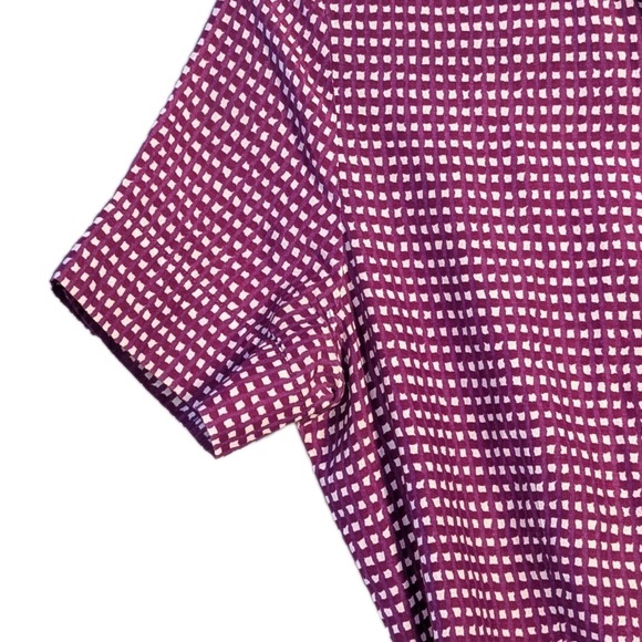 6 Women Silk Cotton Max Mara Shirt Dress Belted Classic Pockets Fit n Flair - Picture 2 of 13